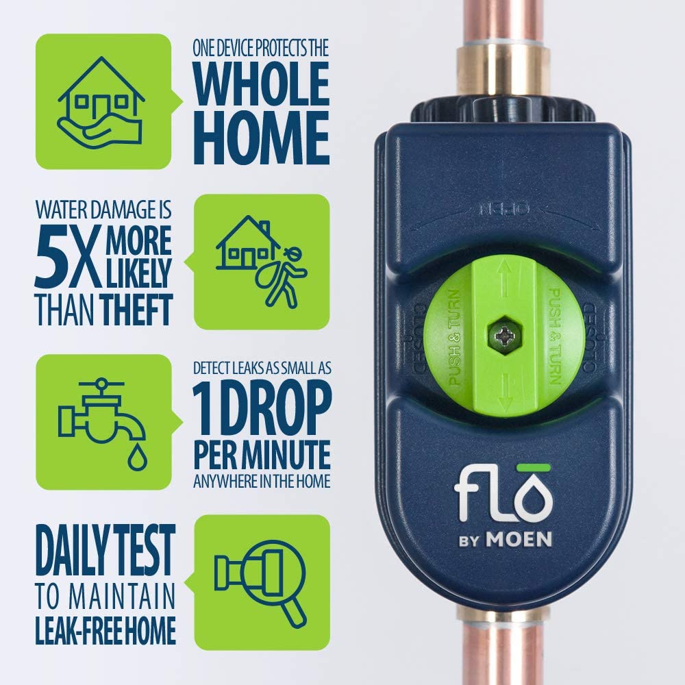 Smart valve Flo by Moen.